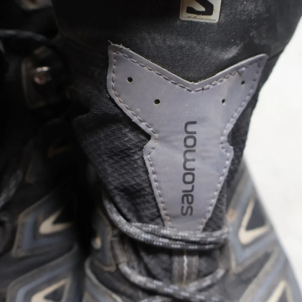 Salomon Mens 10 Hiking Boots Blue X Ultra 3 Mid GTX Gore-Tex‎ Waterproof Lace Up